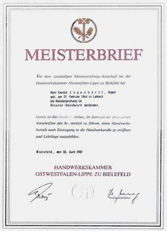 Meisterbrief